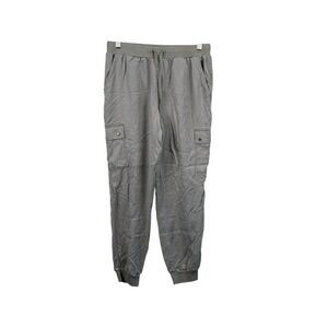 Good Hart Matilda Jane Women's Cargo Pockets Joggers Size Small Drawstring Brown